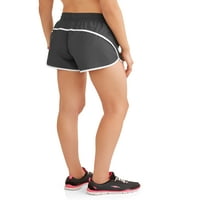 Ženske aktivne tkane kratke hlače za trčanje s ugrađenom podstavom