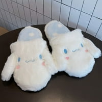 Plišane papuče s likovima iz crtića japanske anime kućne papuče tople zimske ravne kućne papuče Ležerne neklizajuće kućne cipele
