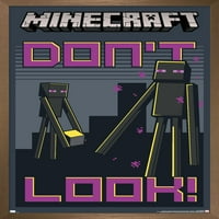 Zidni poster Minecraft - Ne gledaj, 22.375 34