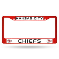 RICO INDUSTRIES - Okvir registarske tablice NFL -a, Kansas City Chiefs