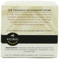 Twinings of London Winter Holiday Herbal Winter Spice, K-CUP porcija za Keurig Brewers