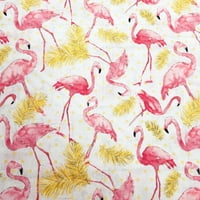 David Textiles kolekcija pamučne tkanine Flamingo Paradise