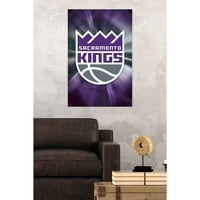Timski plakat s logotipom Sacramento Kings 22 34