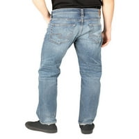 Silver Jeans Co. Muški Eddie opušteno fit konusne traperice za noge veličine 28-44