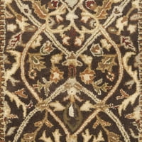 Perzijska legenda o 9819 ručno rađeni tepih u smeđoj i bež boji