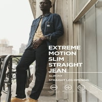 Lee® muški ekstremni pokret Slim Straight Jean s fle pojasom