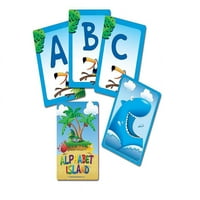 Edukativni resursi igra sa zvukovima slova abecednog otoka, igračke s abecedom, predškolske igre, dob 4,5,6+