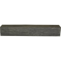 Ekena Millwork 4 H 6 d 84 W s pijeskom na drveni kamin Mantel, prirodni pepeo