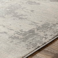 Umjetnički tkalci Monaco Abstract Area tepih, srebrno siva, 6'7 9'6
