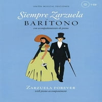 Sempre Zarzuela: bariton s CD-om s klavirskom pratnjom